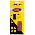 Slippapper med hål K80 5-pack Stanley